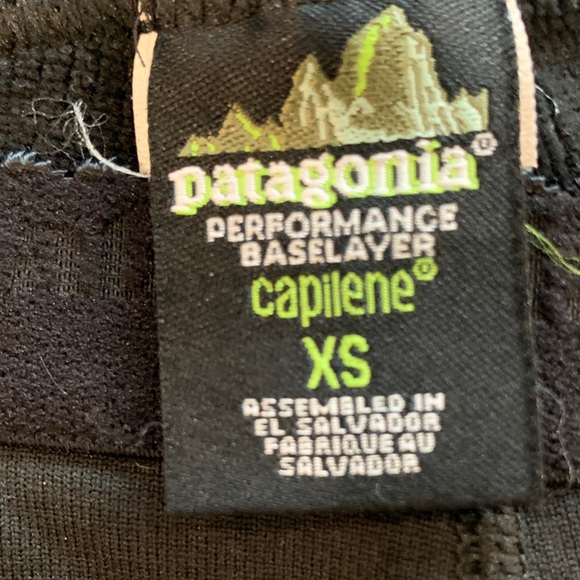 Patagonia Black Performance Baselayer - Picture 2 of 2